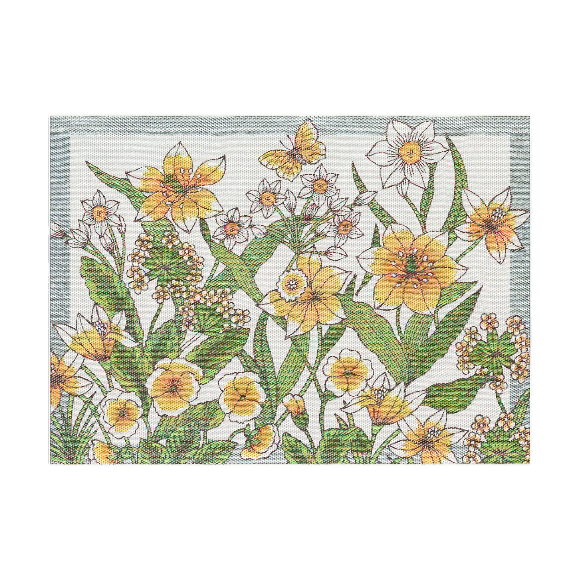 Tovaglietta Daffodil 35x48 cm, Giallo Ekelund Linneväveri