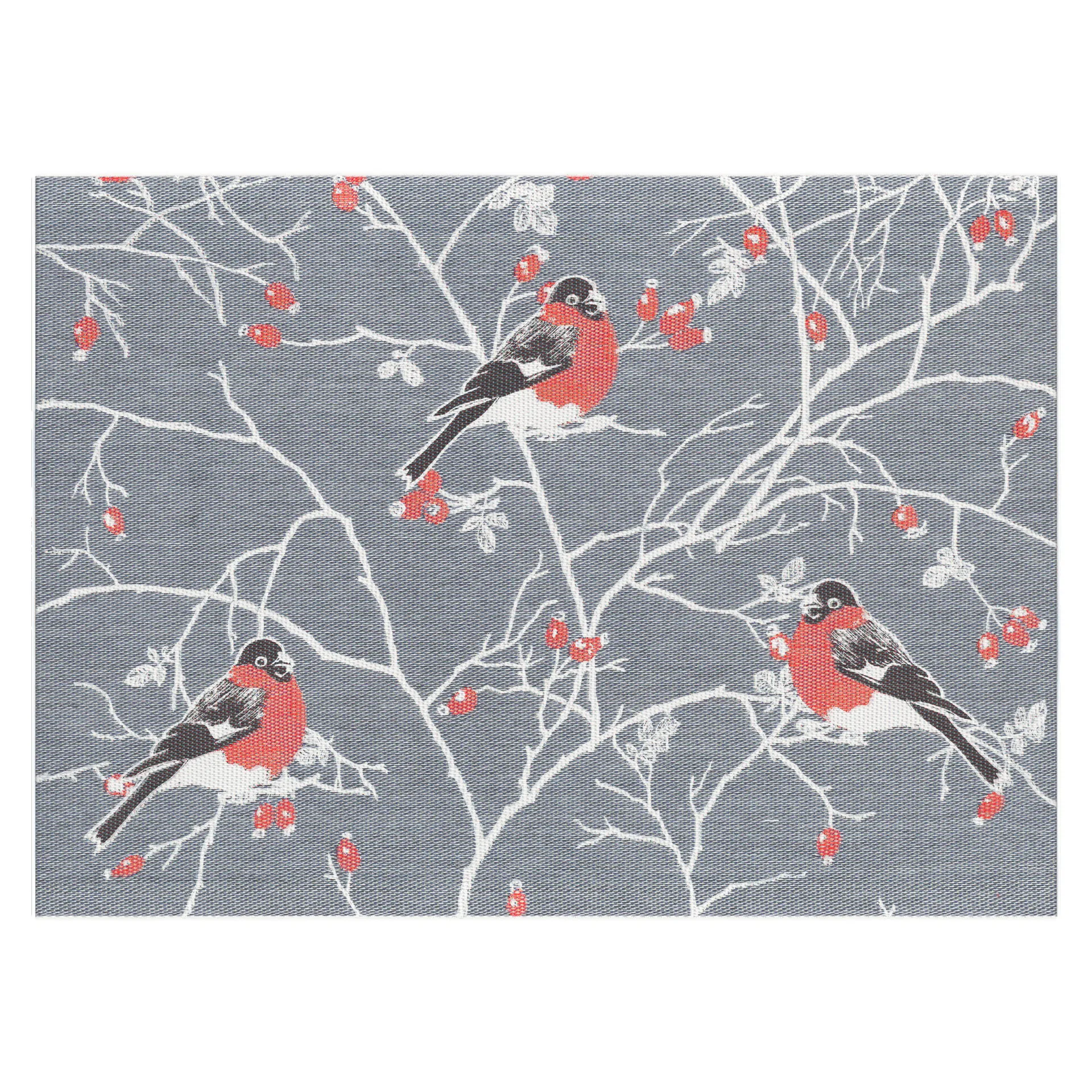 Tovaglietta Frostkvist, 35x48 cm, Grigio Ekelund Linneväveri