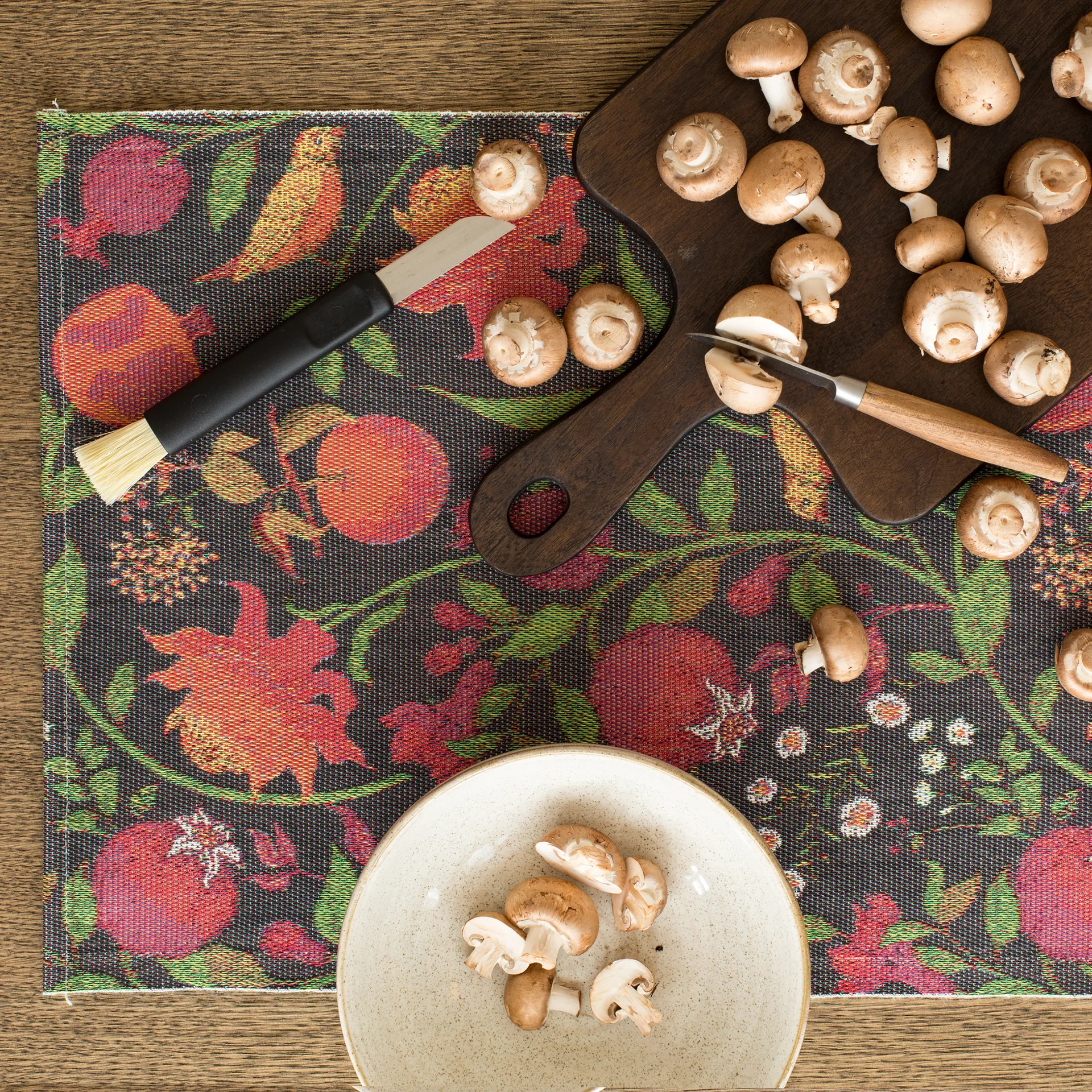 Tovaglietta Fruktrik 35x48 cm, multicolore Ekelund Linneväveri