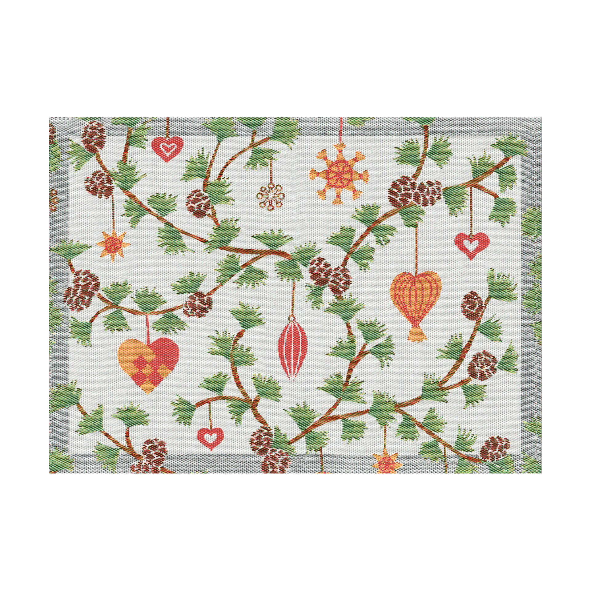 Tovaglietta Julefröjd 35x48 cm, Multi Ekelund Linneväveri