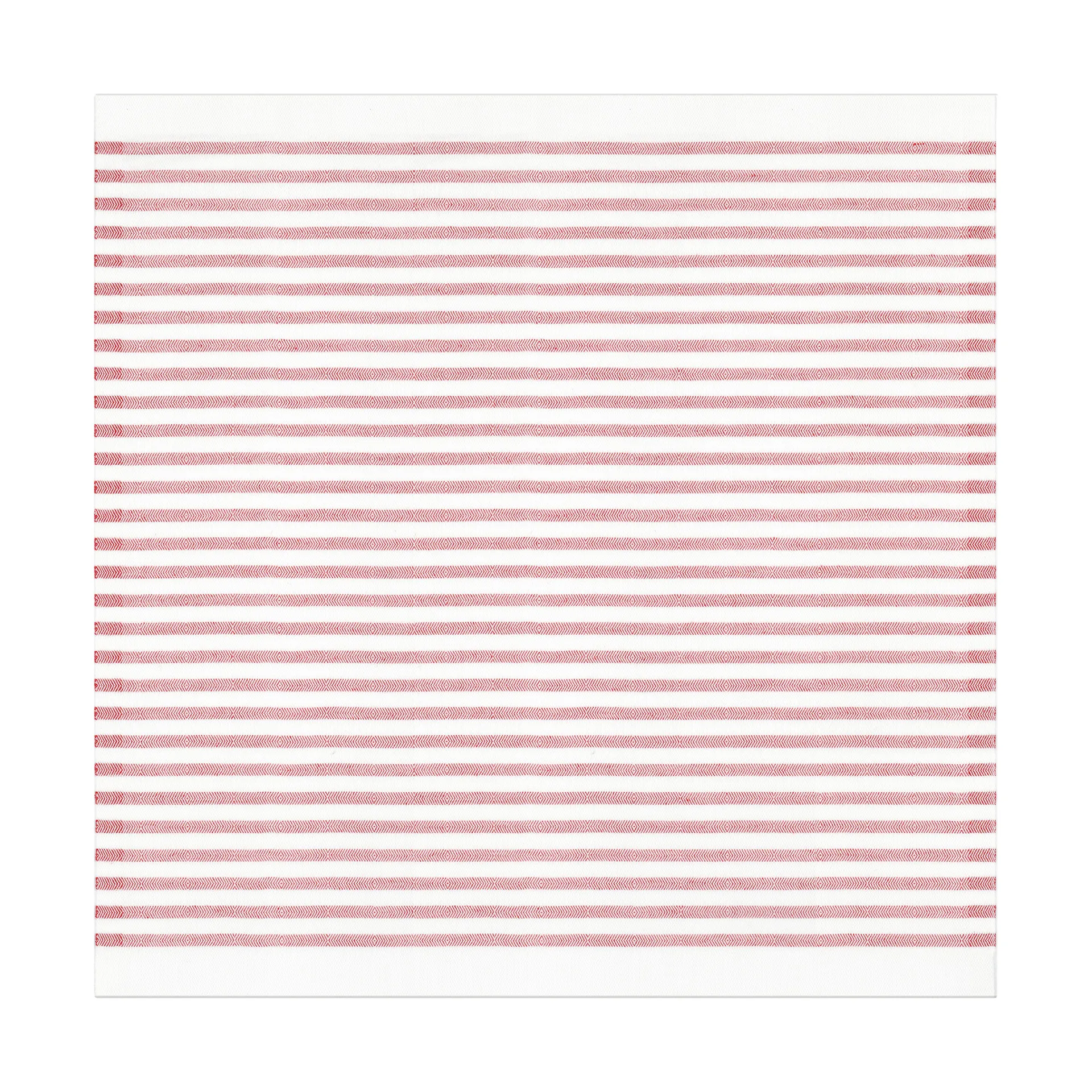 Tovagliolo di stoffa Tvärs 50x50 cm, Rosso Ekelund Linneväveri