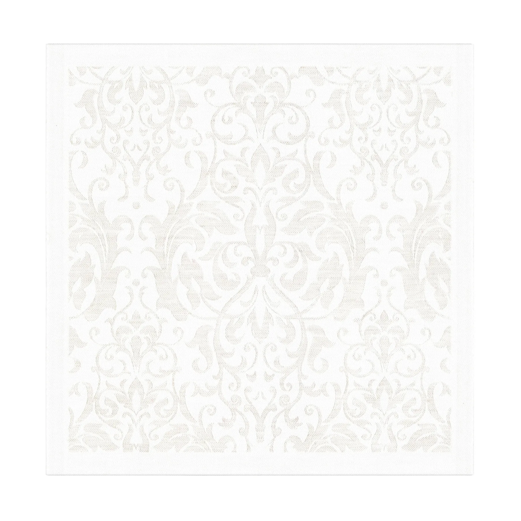Tovagliolo Medaljong 35x35 cm, Bianco Ekelund Linneväveri