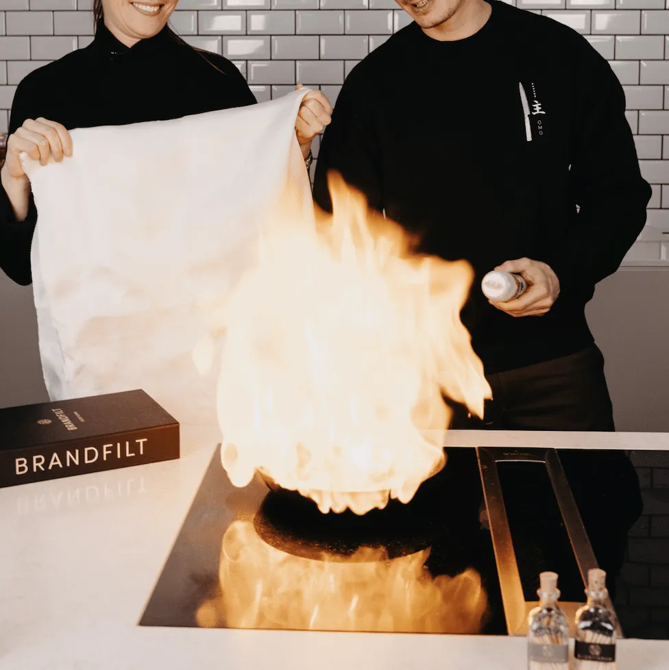 Coperta antincendio Eldstickan 180x120 cm, Nero Eldstickan