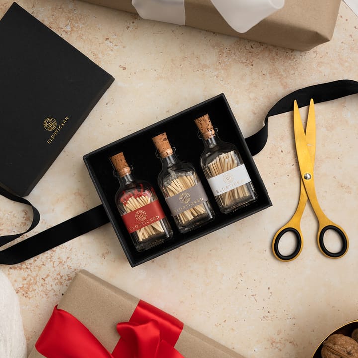 Lilla eldstickan confezione regalo 3 pezzi, Scatola di Natale Eldstickan