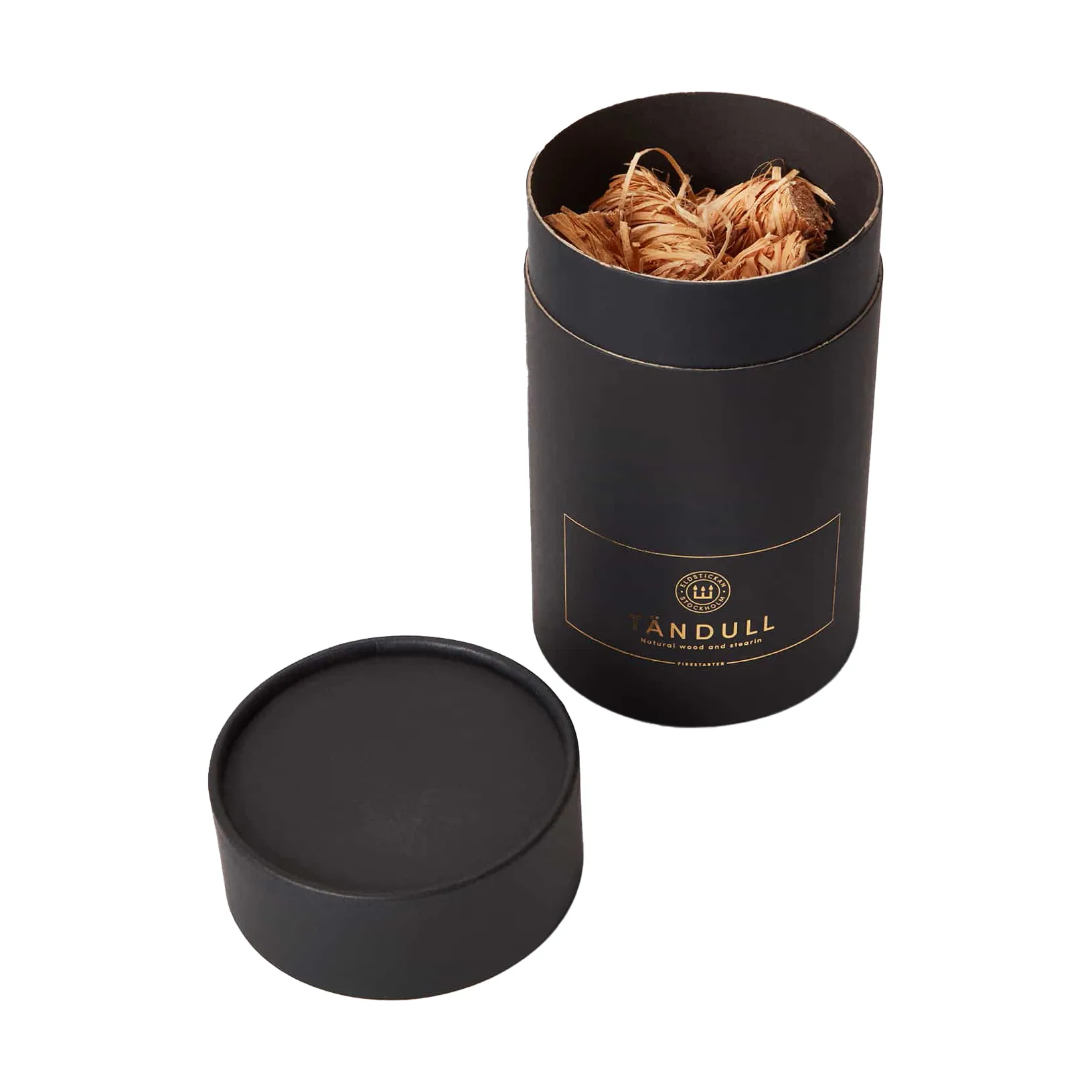 Stoppino rotondo Eldstickan, Nero Eldstickan