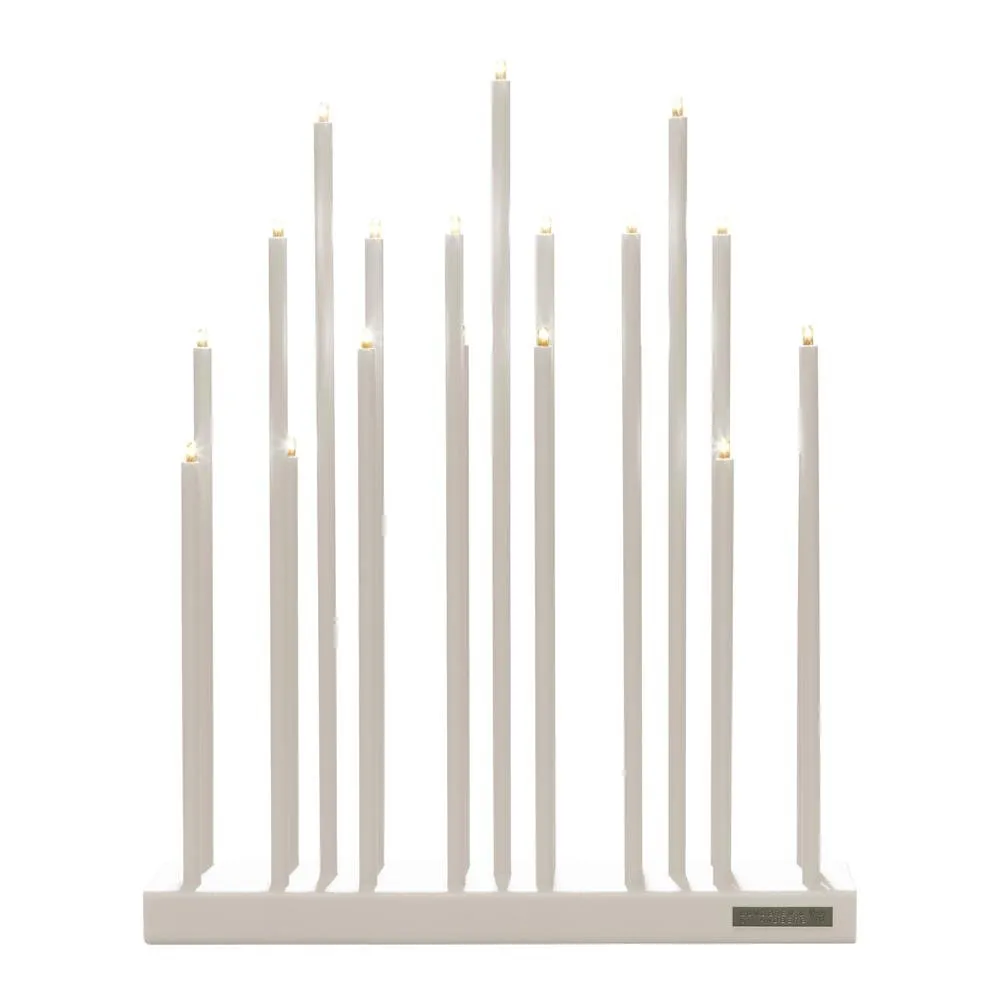 Portacandele elettrico Elflugan Grande, Off-white Elflugan