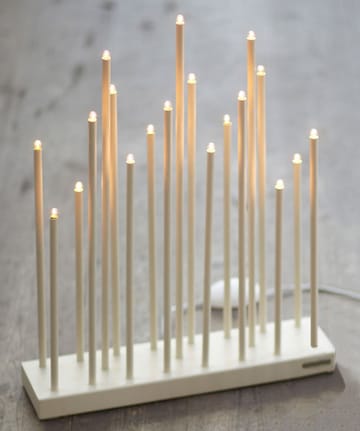 Portacandele elettrico Elflugan Grande - Off-white - Elflugan