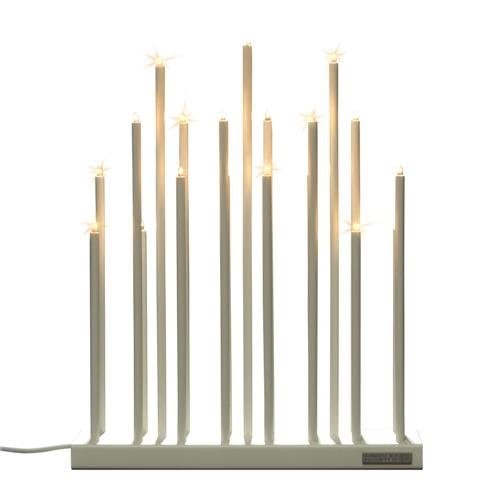 Portacandele elettrico Elflugan Grande, Off-white Elflugan