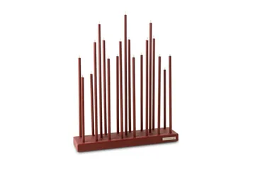 Portacandele elettrico Elflugan Grande - Rosso ossido - Elflugan