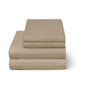 Asciugamano Waffle 50x70 cm - Taupe - Elvang Denmark