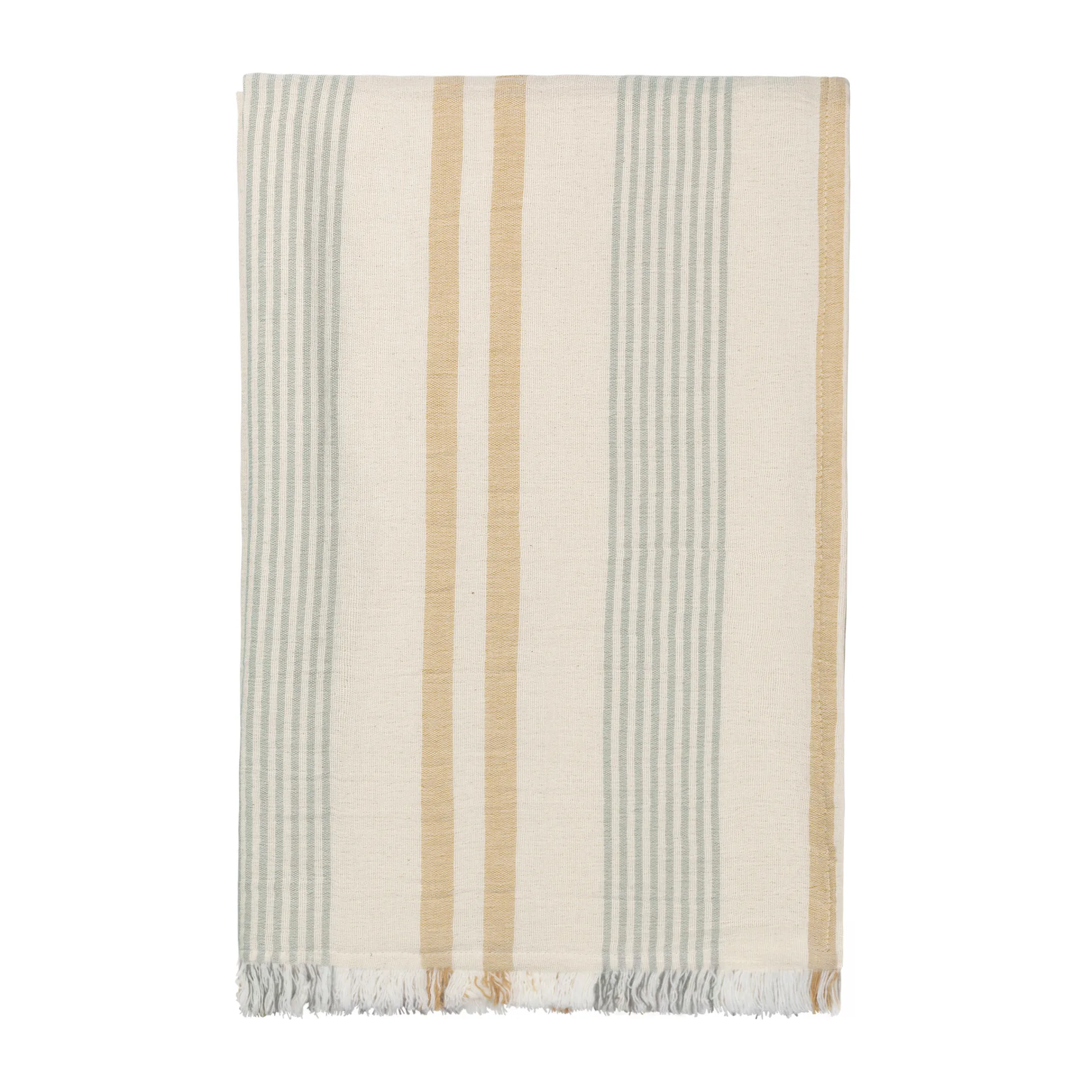 Coperta OYOY Iris 130x180 cm, Giallo-verde Elvang Denmark