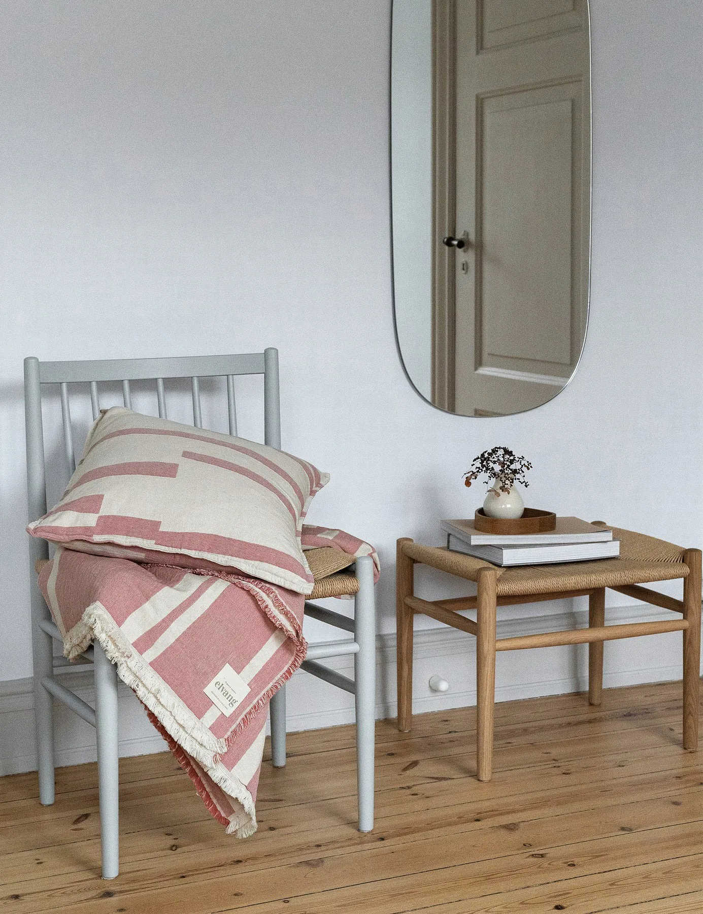 Federa Lyme Grass 50x50 cm, Rosa Elvang Denmark