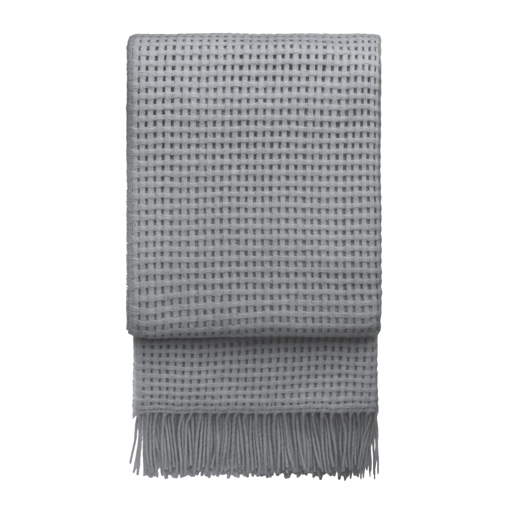 Plaid Basket 130x200 cm, grigio chiaro Elvang Denmark