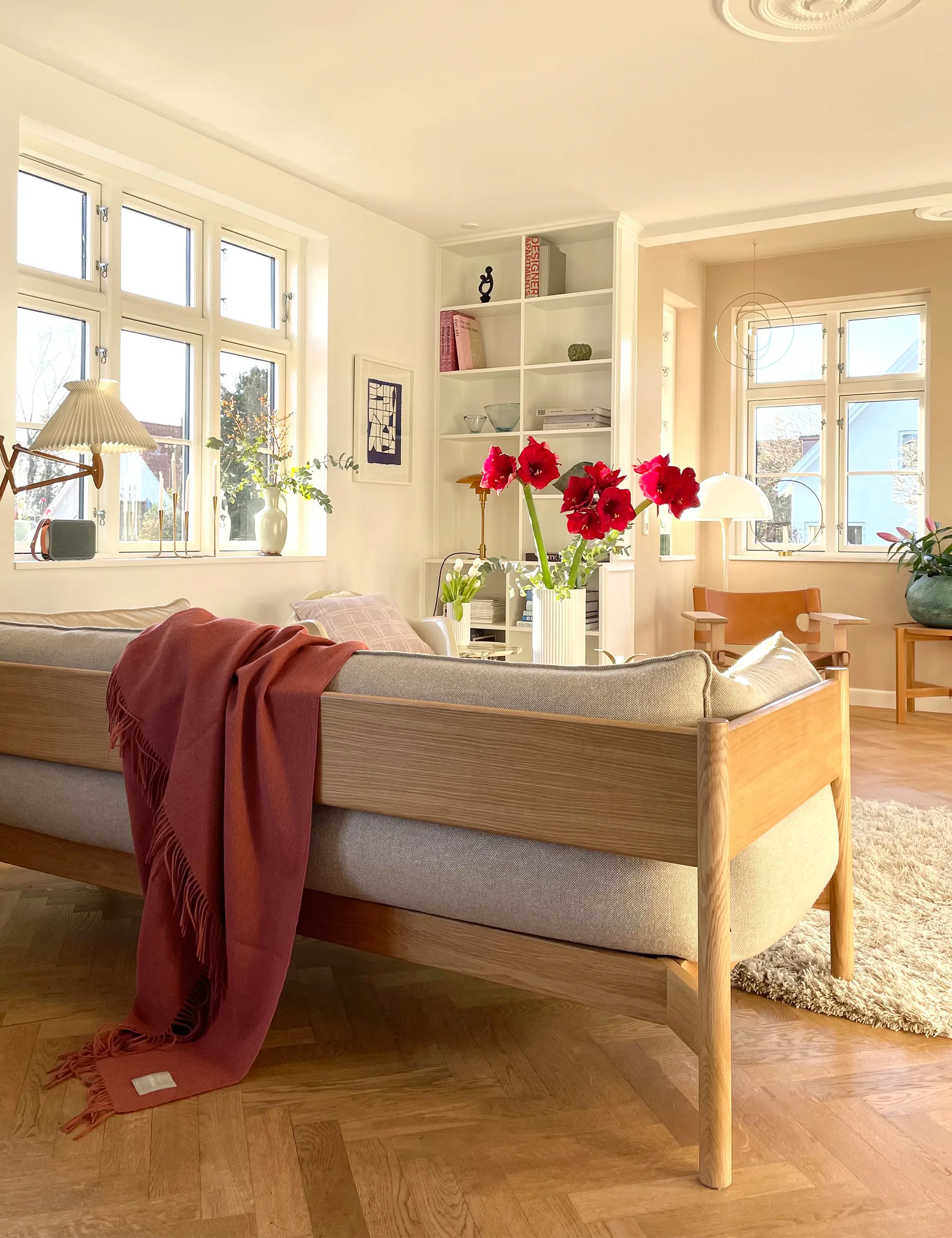 Plaid Elvang Classic, Rusty red Elvang Denmark