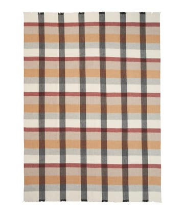 Plaid Intersection 130x190 cm - rusty red-grey - Elvang Denmark