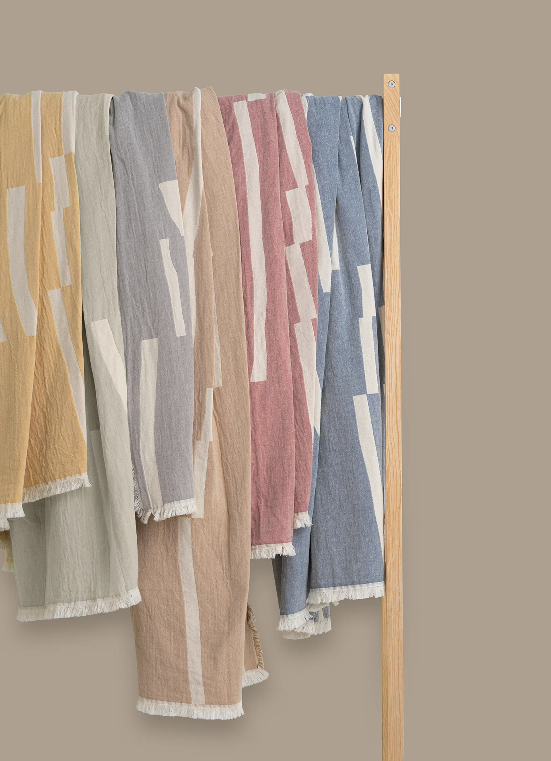 Plaid Lyme Grass 130x180 cm, Grigio Elvang Denmark