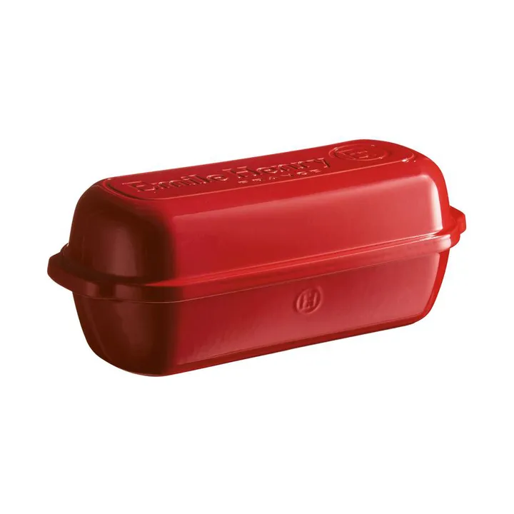 Emile Henry stampo per pane - Rosso, rettangolare 4,5 L - Emile Henry