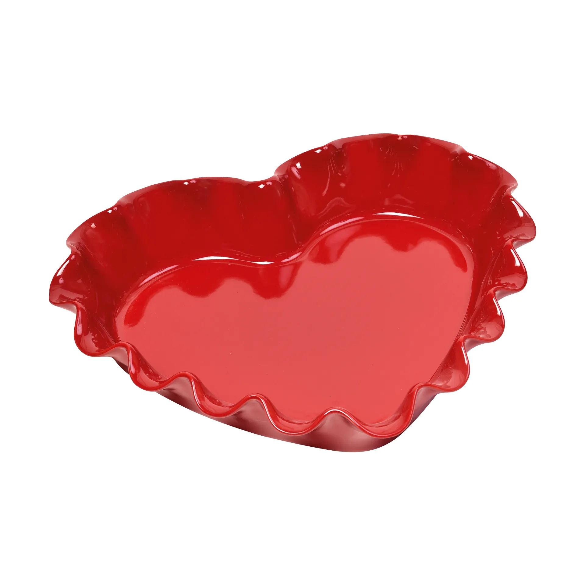 Pirofila a forma di cuore Emile Henry 1,5 L, Rosso Emile Henry