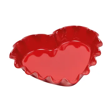 Pirofila a forma di cuore Emile Henry 1,5 L - Rosso - Emile Henry