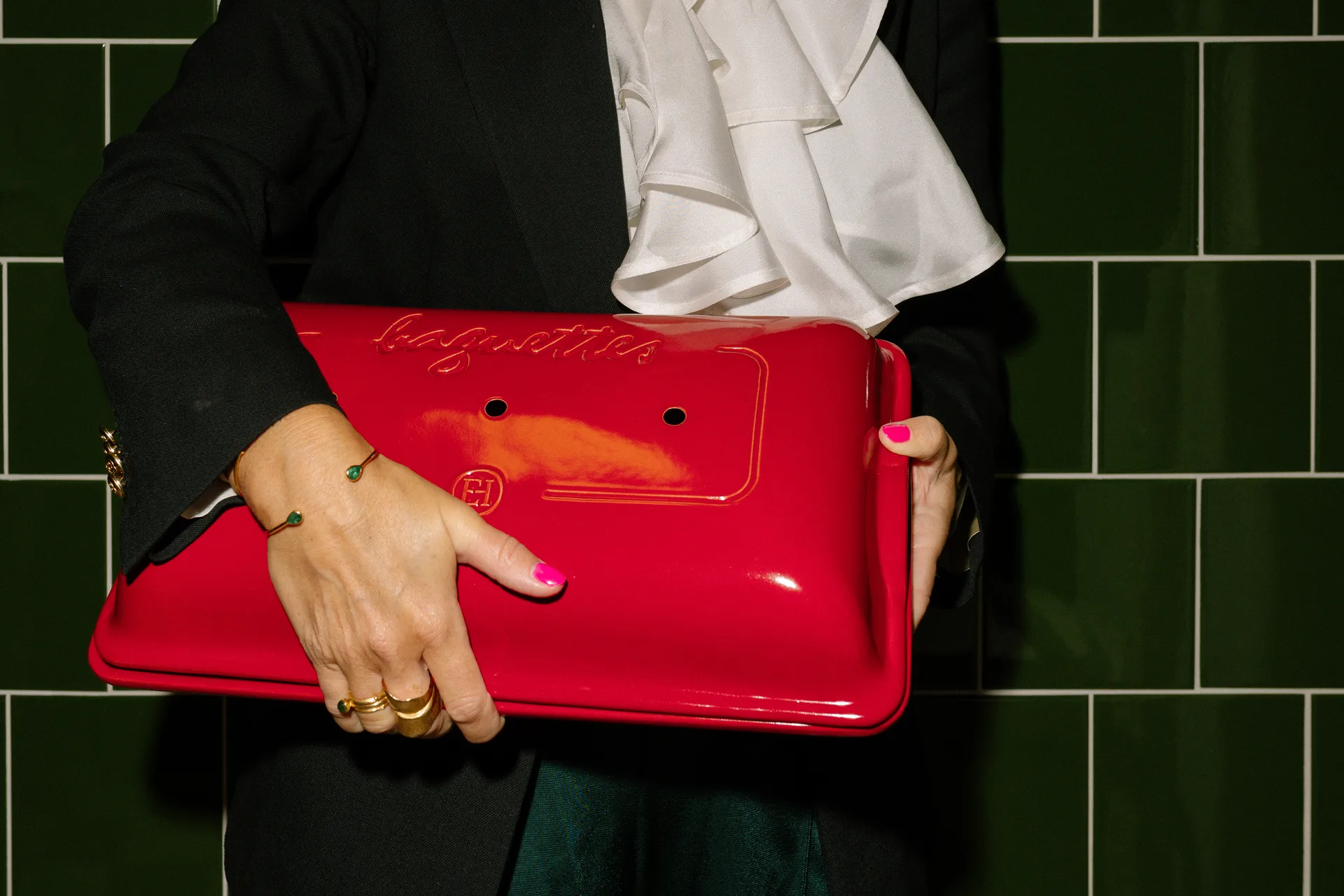 Stampo per baguette Emile Henry, Rosso Emile Henry