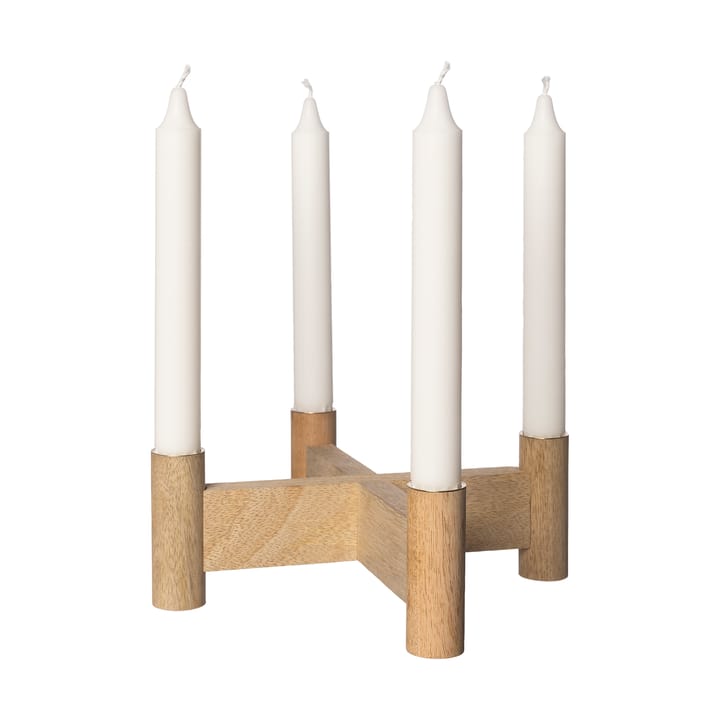 Candelabro dell'Avvento Ernst Ø22x8 cm - Naturale - ERNST