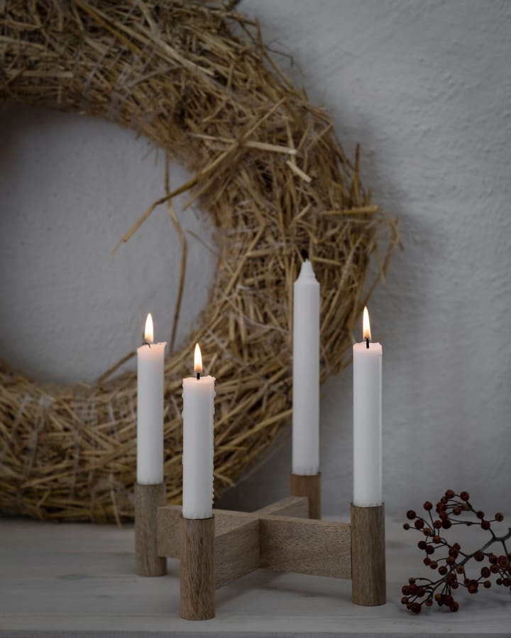 Candelabro dell'Avvento Ernst Ø22x8 cm, Naturale ERNST