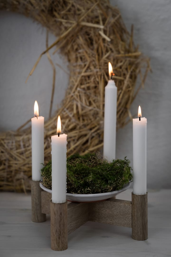 Candelabro dell'Avvento Ernst Ø22x8 cm, Naturale ERNST