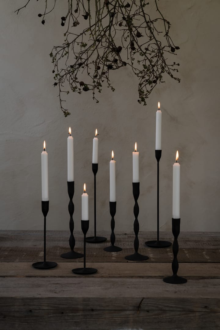 Candelabro Ernst in metallo nero, 33,5 cm ERNST