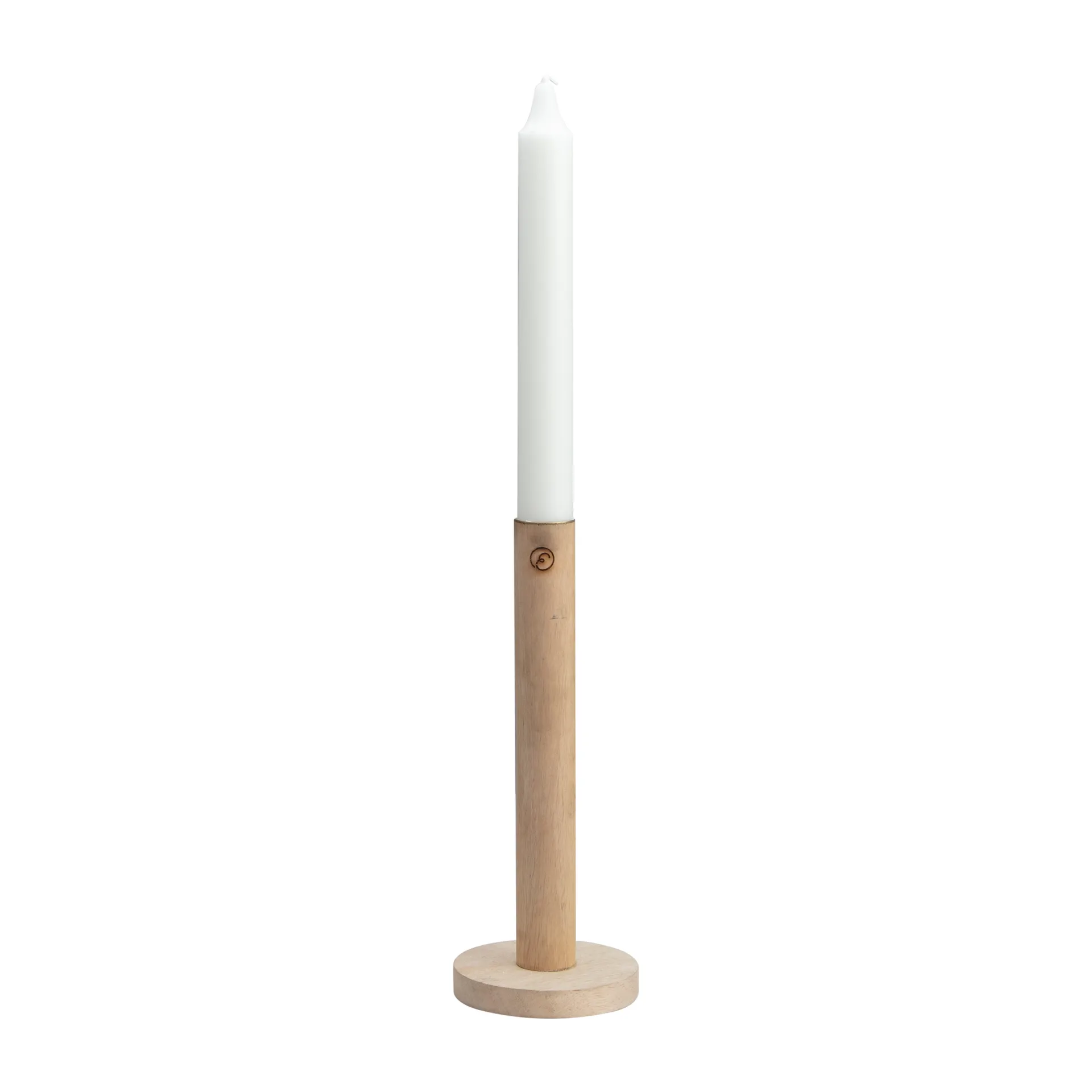 Candeliere Ernst in legno 20 cm, naturale ERNST