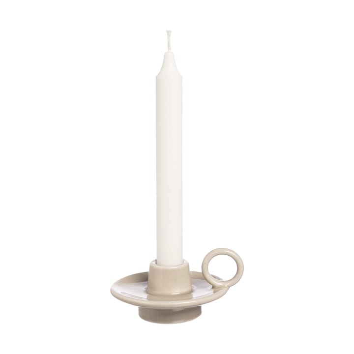 Candeliere Ernst per candele a corona - Sabbia - ERNST