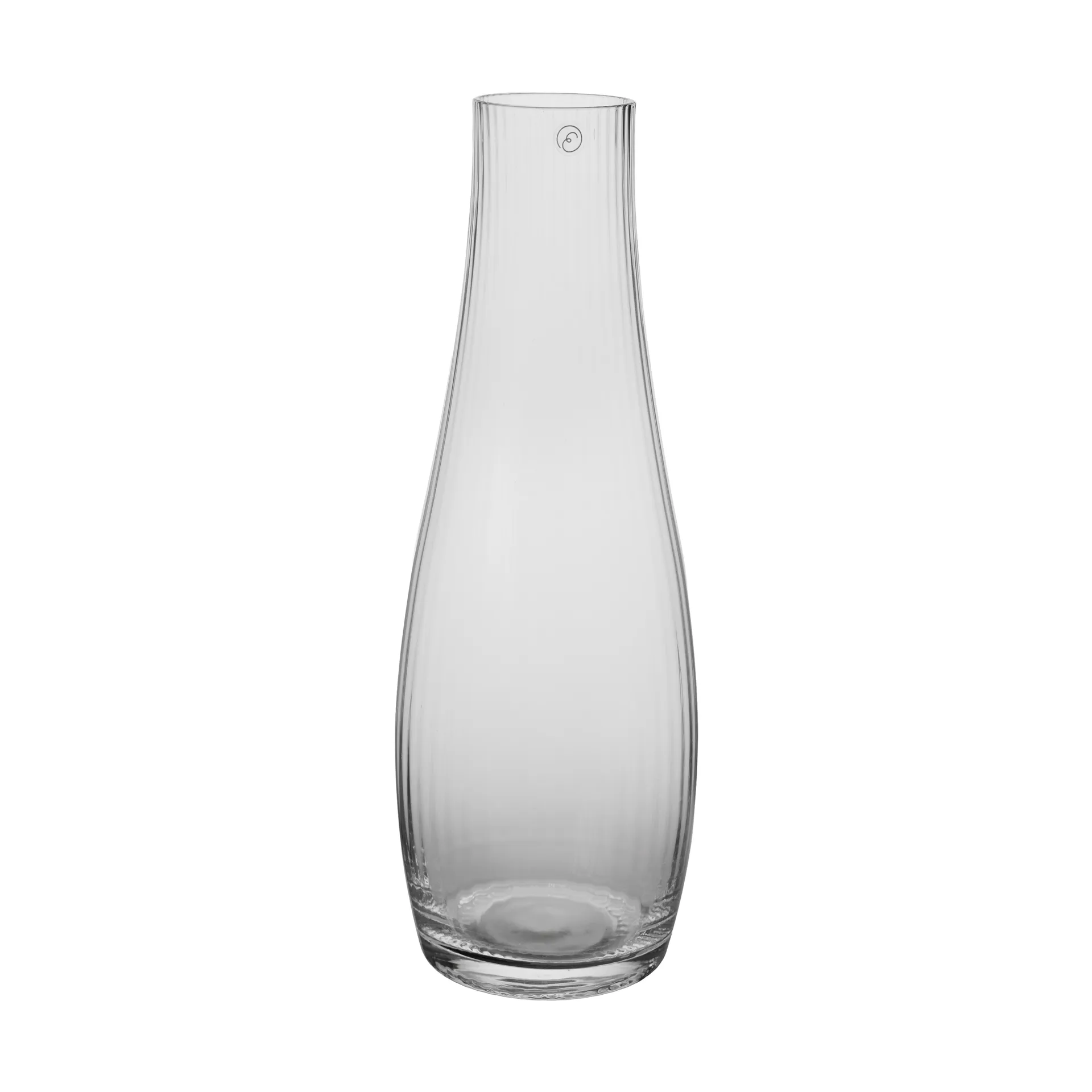 Caraffa in vetro rigato Ernst, Trasparente, Ø10x28 cm ERNST