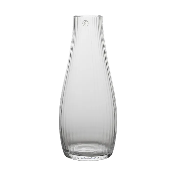 Caraffa in vetro rigato Ernst - Trasparente, Ø8x19 cm - ERNST
