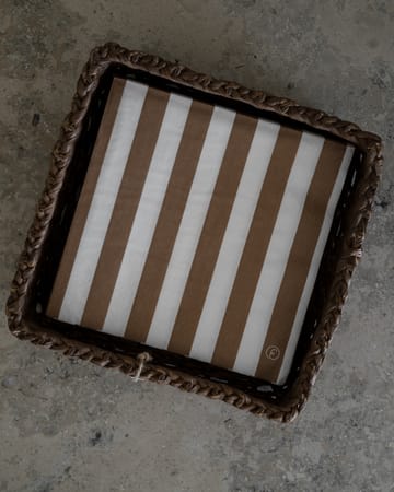 Cesto Ernst 20x20 cm - Marrone scuro - ERNST