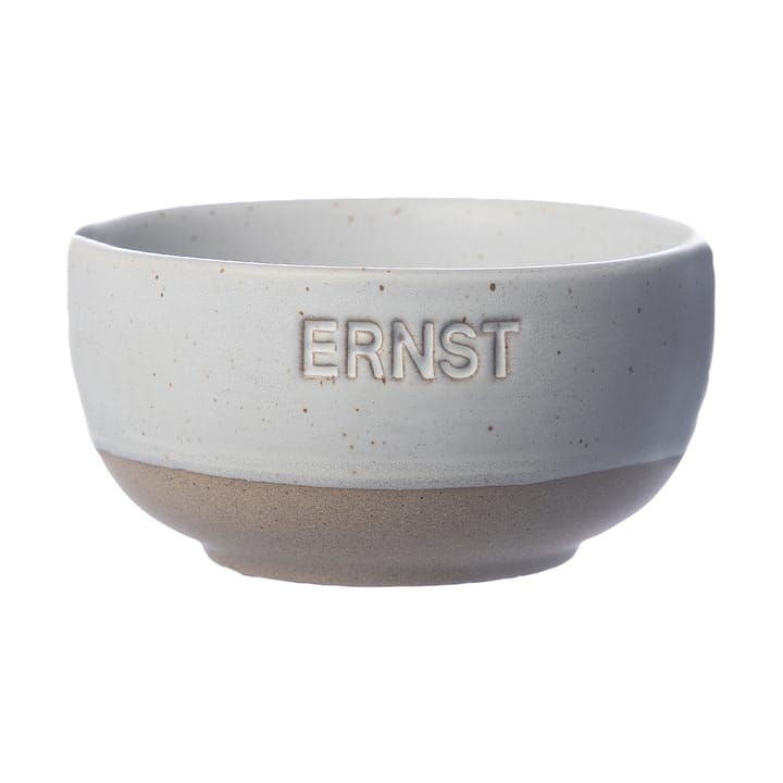 Ciotola Ernst  - Fondo bianco-naturale, Ø8 cm - ERNST