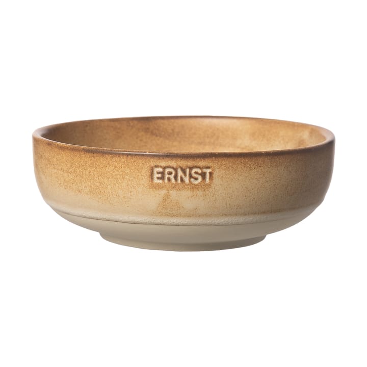 Ciotola Ernst  - Fondo marrone-naturale, Ø14 cm - ERNST