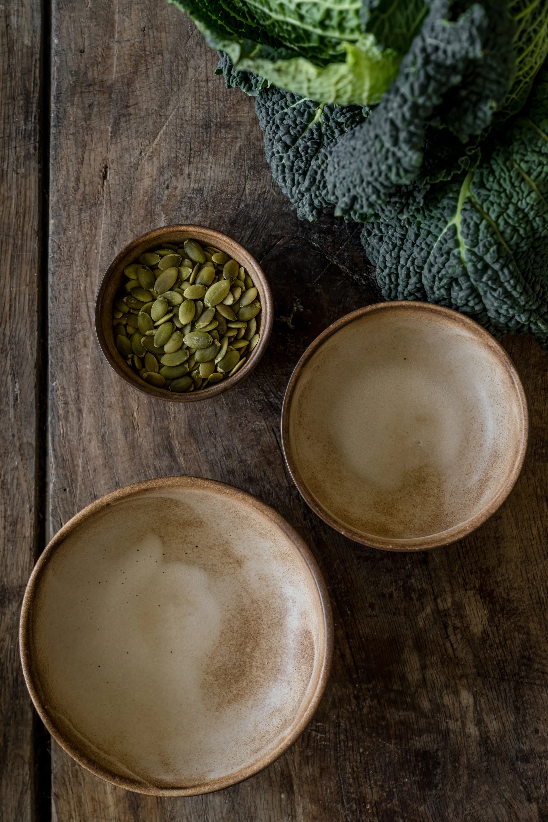 Ciotola Ernst , Fondo marrone-naturale, Ø14 cm ERNST