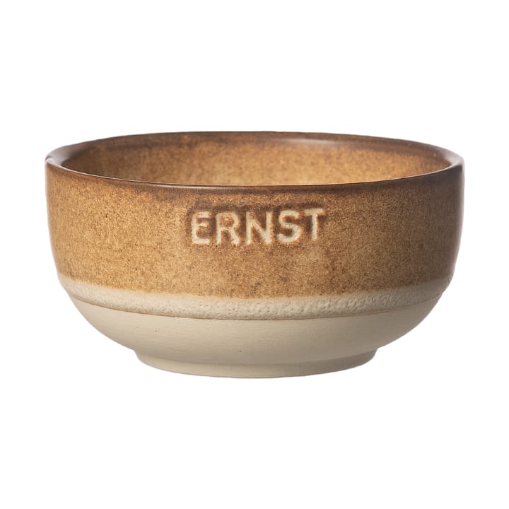 Ciotola Ernst  - Fondo marrone-naturale, Ø8 cm - ERNST