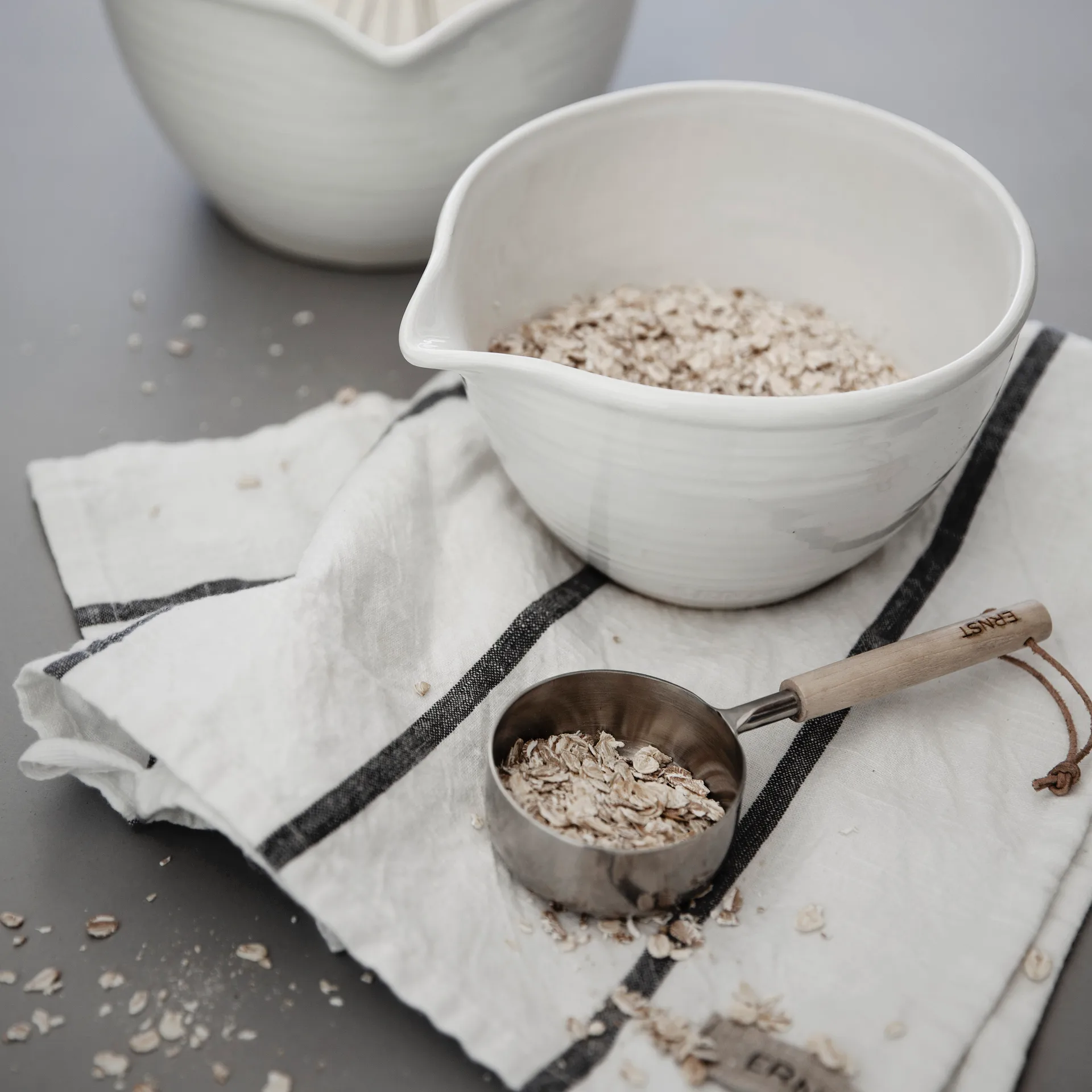 Ciotola Ernst in gres bianco, ∅ 20 cm ERNST