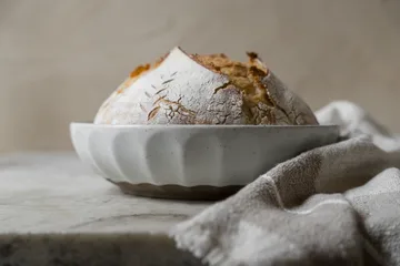 Ciotola in gres Ernst - Bianco-naturale, Ø24 cm - ERNST