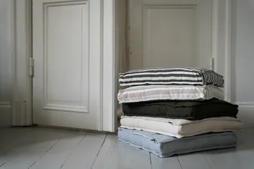 Cuscino da seduta Ernst 45x45 cm - Blu-bianco - ERNST