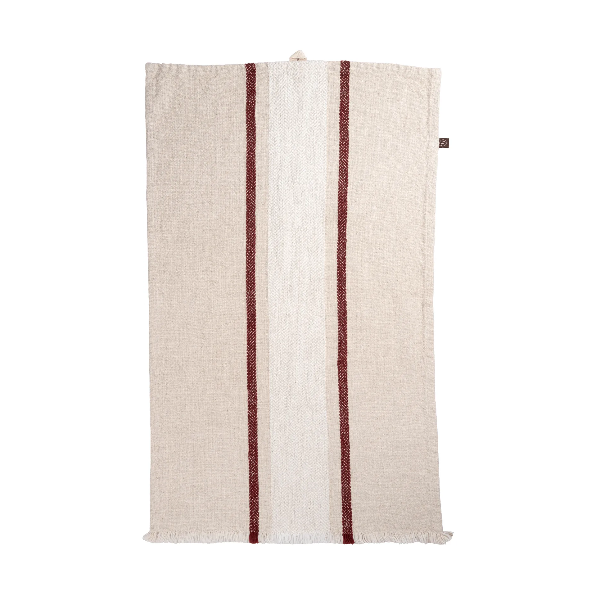 Ernst asciugapiatti, Natur-bianco-rosso, 47x70 cm ERNST