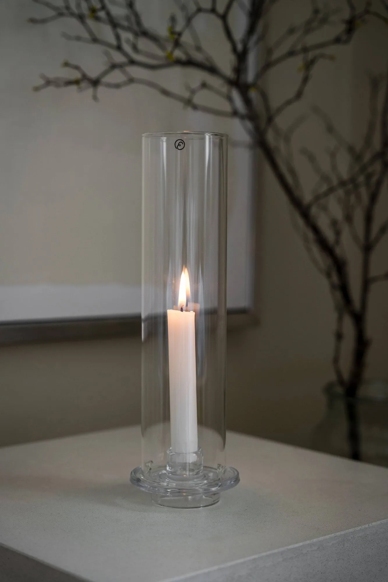 Ernst portacandela per candele a stelo, Bicchiere, Ø9x27,5 cm ERNST