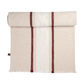 Ernst runner - Natur-bianco-rosso, 45x150 cm - ERNST