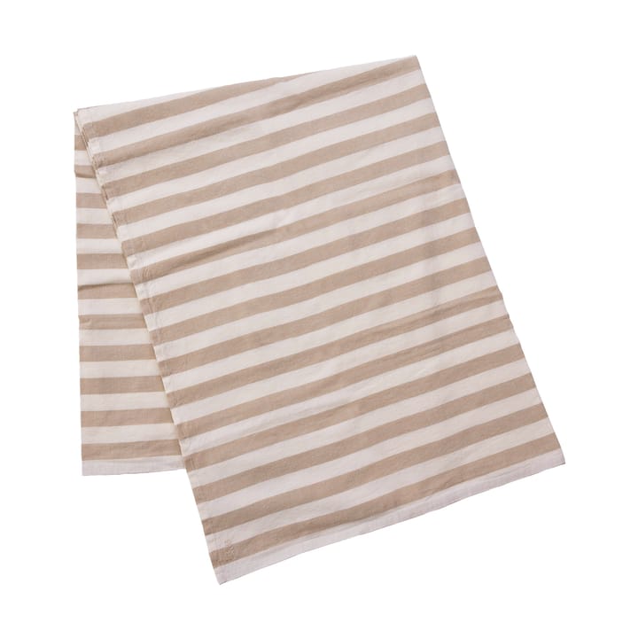 Ernst tovaglia a righe 145x240 cm - Beige-bianco - ERNST