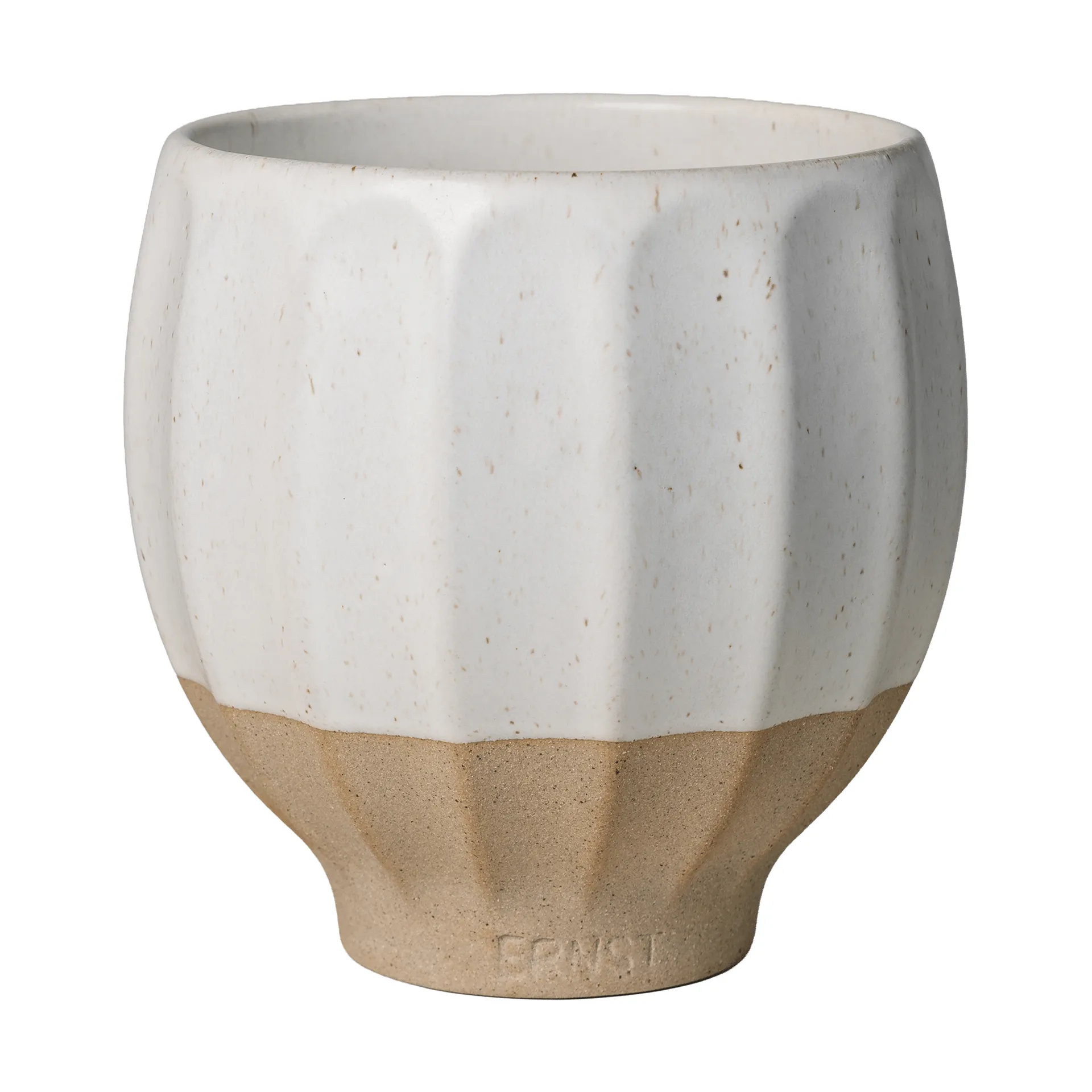 Ernst vaso, Bianco-naturale, Ø14x14 cm ERNST