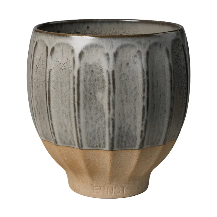 Ernst vaso - Grigio-naturale, Ø18x18 cm - ERNST