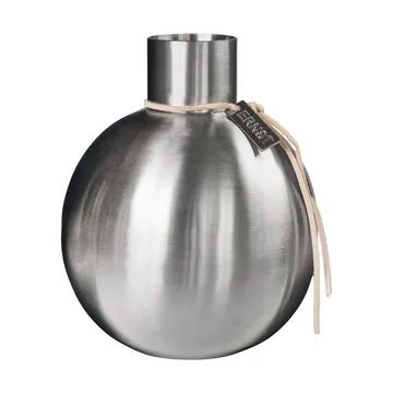 Ernst vaso in acciaio spazzolato - Ø11x13 cm - ERNST