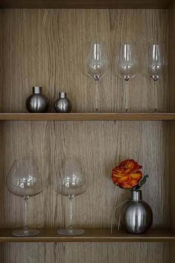 Ernst vaso in acciaio spazzolato - Ø5,5x7 cm - ERNST