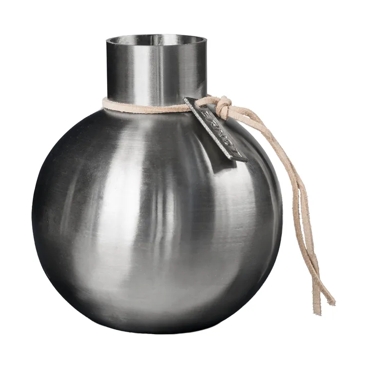 Ernst vaso in acciaio spazzolato - Ø7,5x9,5 cm - ERNST