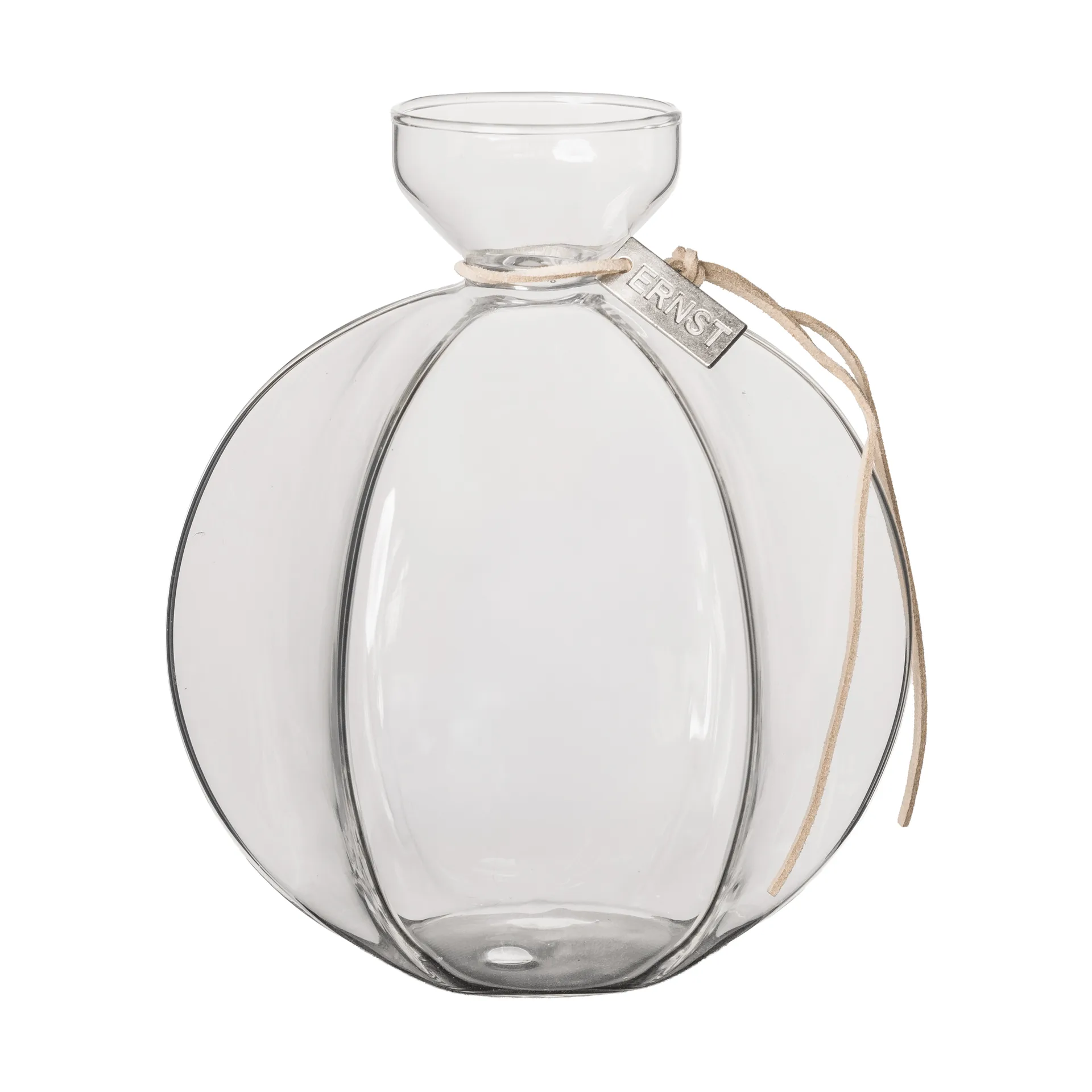 Ernst vaso in vetro per rami o noccioli, Ø13x15 cm ERNST